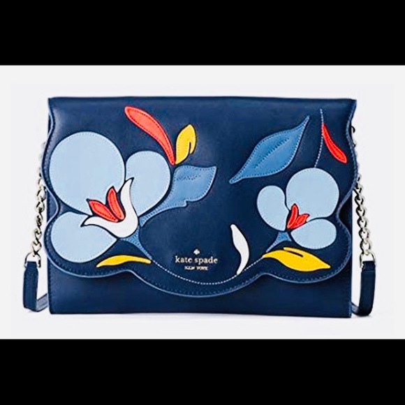 New Kate Spade BRIAR LANE FLORAL  EMELYN  BAG - Picture 10 of 16